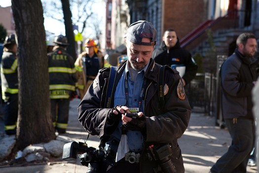 Todd Maisel Tweets several times a day after snapping photos on his iPhone.